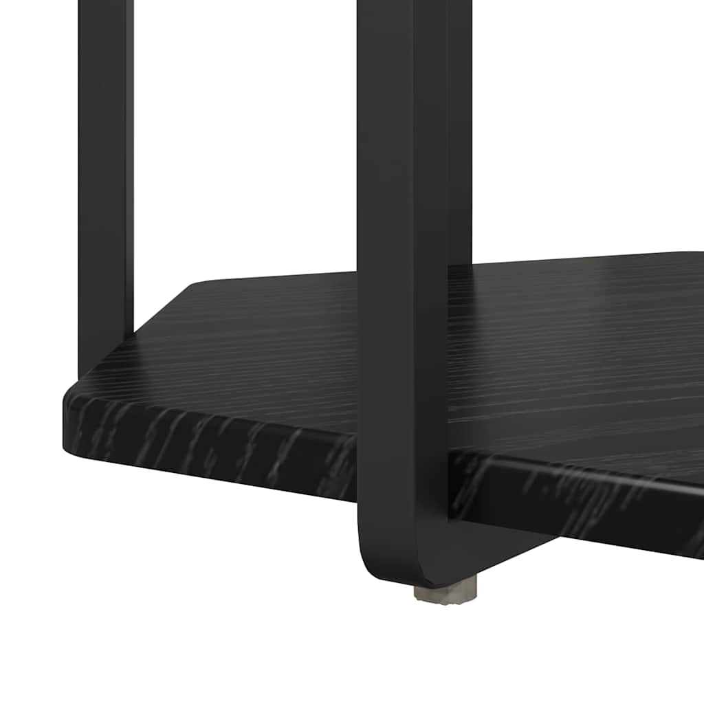 Beistelltisch-Set 2 pcs Schwarze Eiche 50 x 50 x 50.5 cm