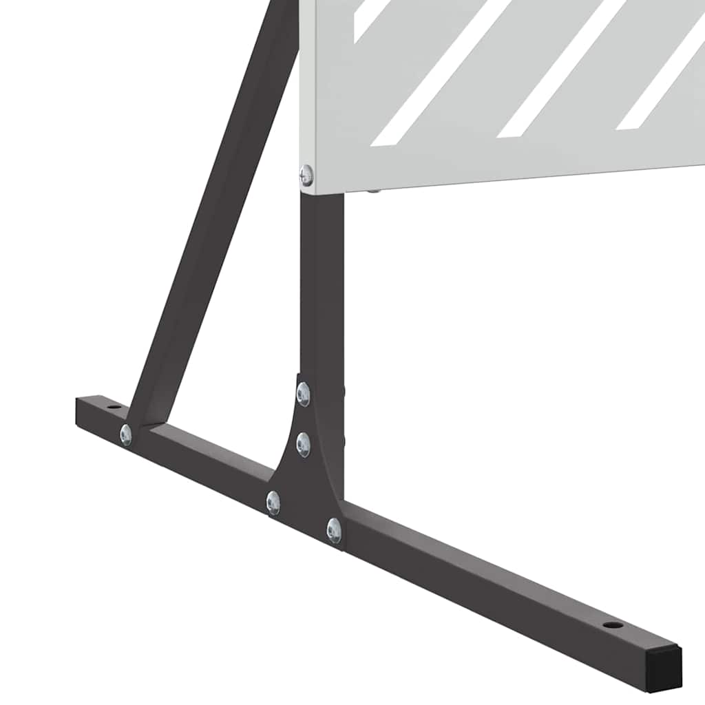 Sichtschutz Grau Stahl