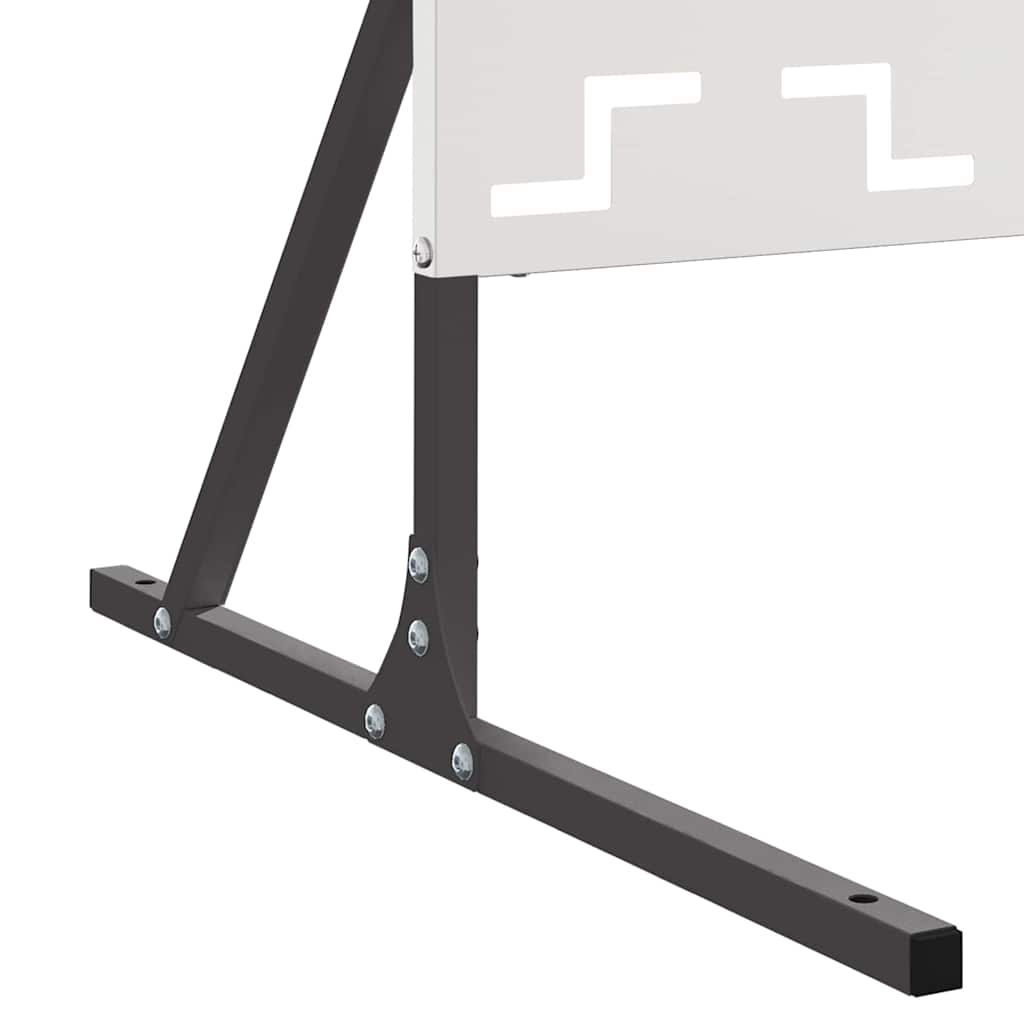 Sichtschutz Grau Stahl