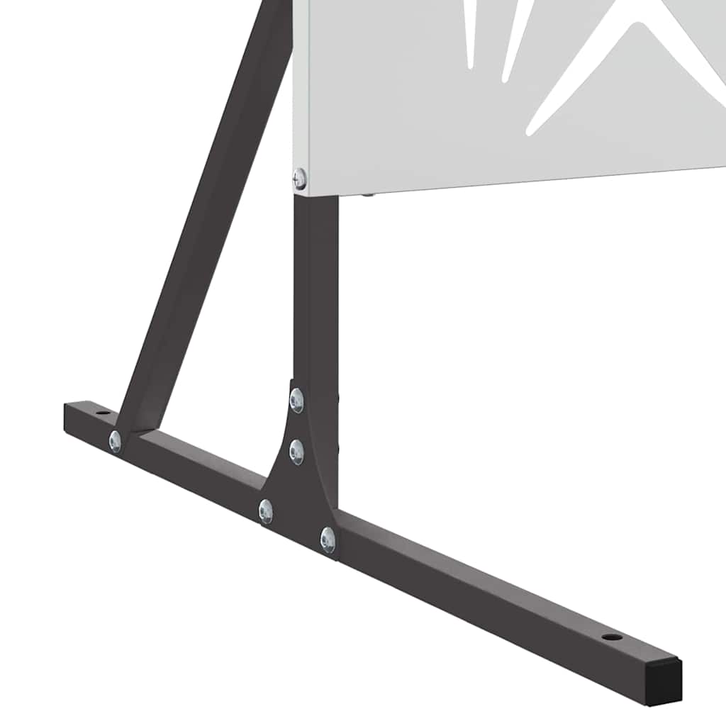 Sichtschutz Grau Stahl