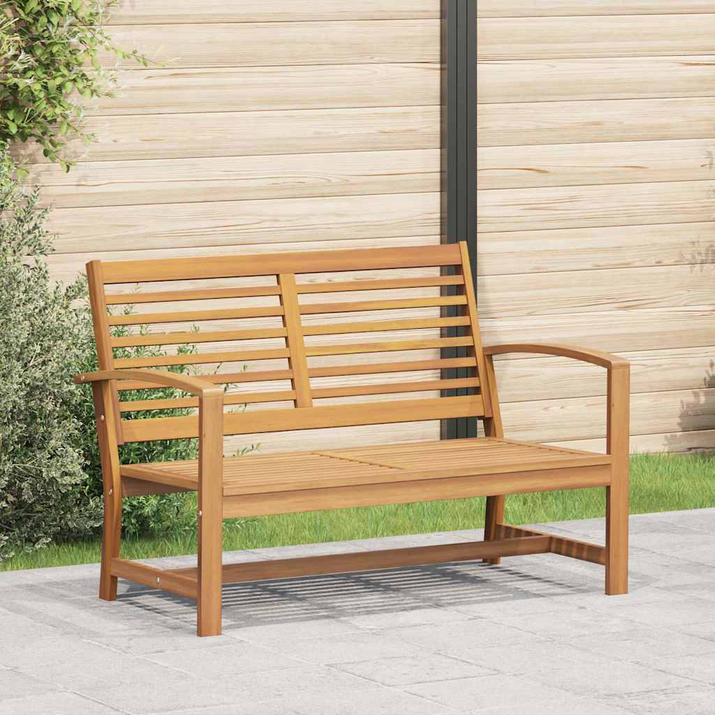 Gartenbank Natur 110 x 64 x 76.5 cm Teak-Massivholz