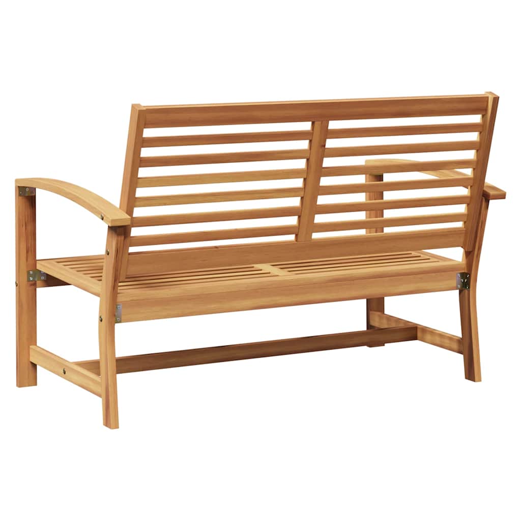 Gartenbank Natur 110 x 64 x 76.5 cm Teak-Massivholz