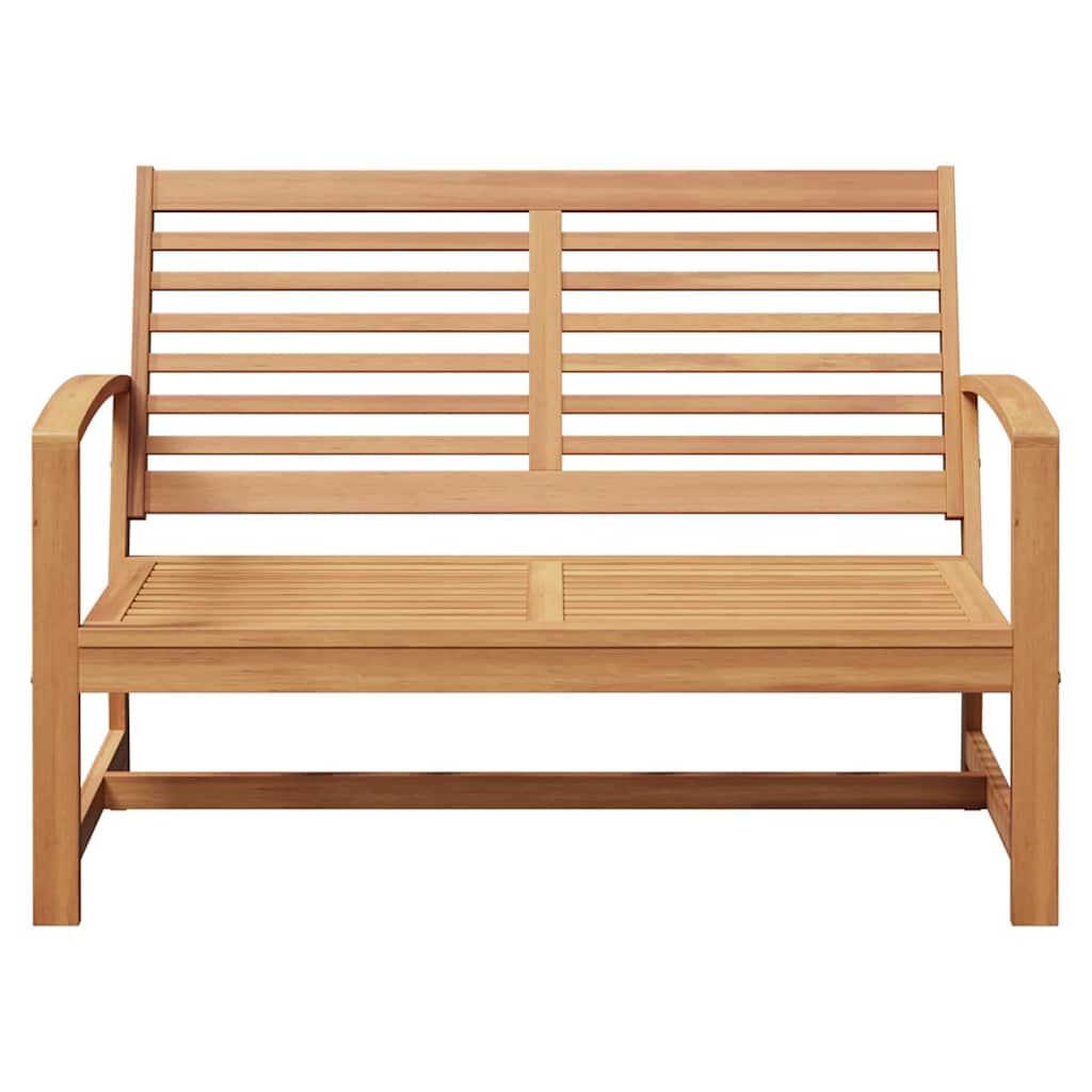 Gartenbank Natur 110 x 64 x 76.5 cm Teak-Massivholz