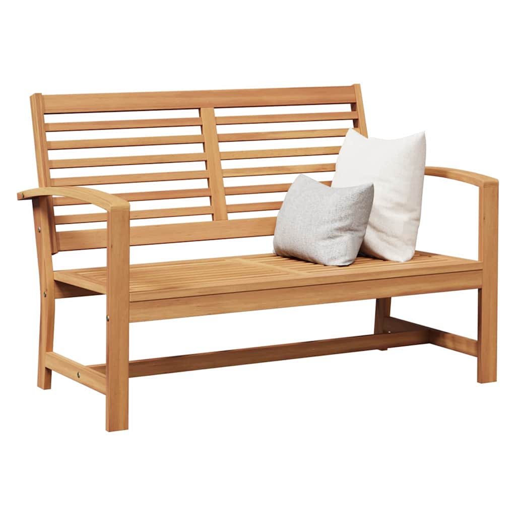 Gartenbank Natur 110 x 64 x 76.5 cm Teak-Massivholz
