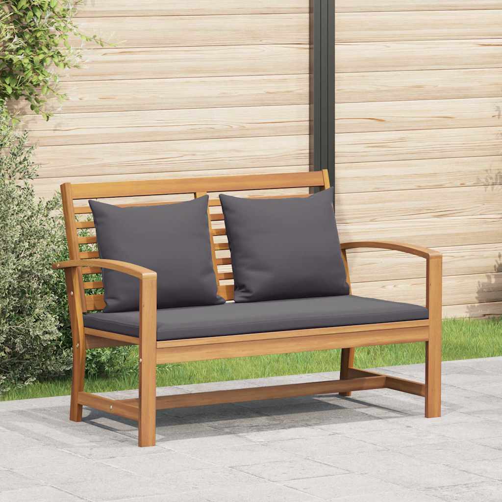 Garten-Sofa-Set Natur Teak-Massivholz