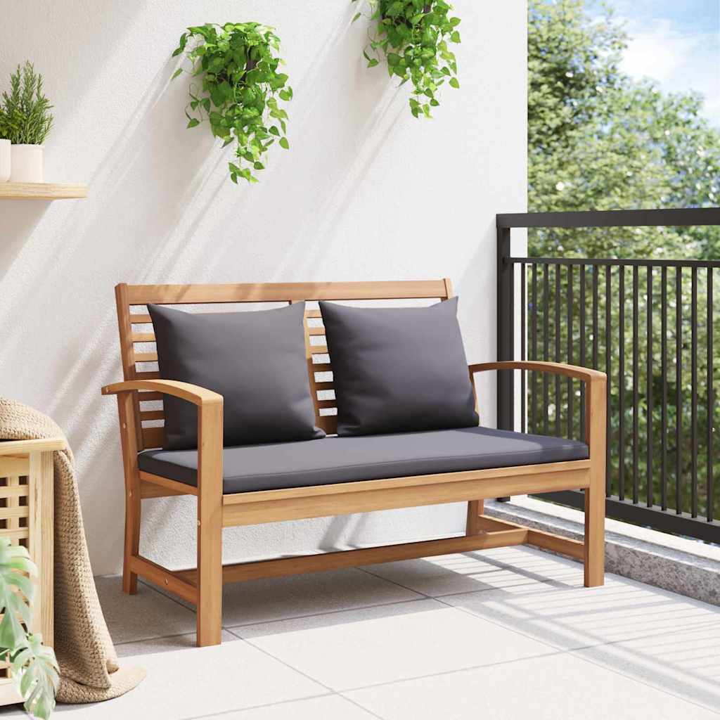 Garten-Sofa-Set Natur Teak-Massivholz