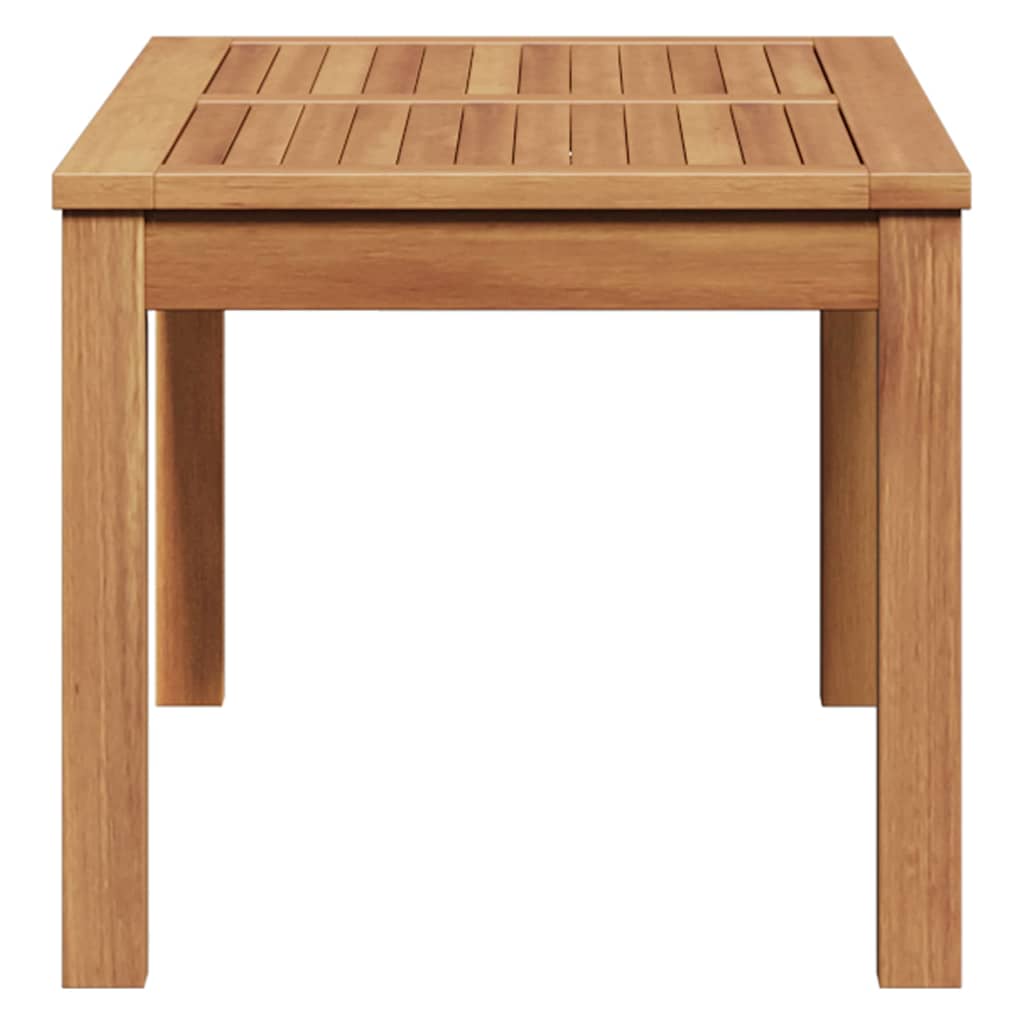 Gartentisch Natur 95 x 45 x 40 cm Teak-Massivholz