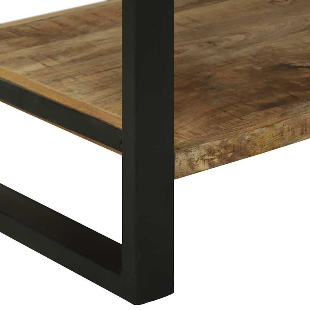 Küchenregal Braun 80 x 40 x 160 cm Massivholz Mango