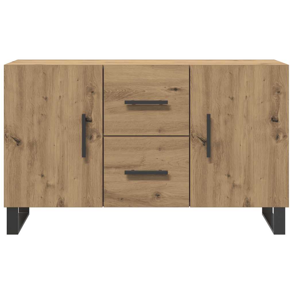 Sideboard Artisan-Eiche 100x36x60 cm Holzwerkstoff