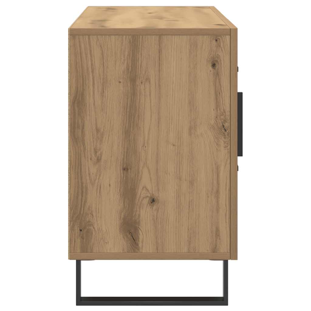 Sideboard Artisan-Eiche 100x36x60 cm Holzwerkstoff