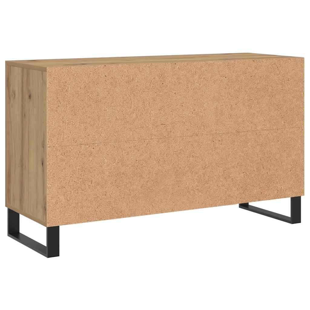 Sideboard Artisan-Eiche 100x36x60 cm Holzwerkstoff