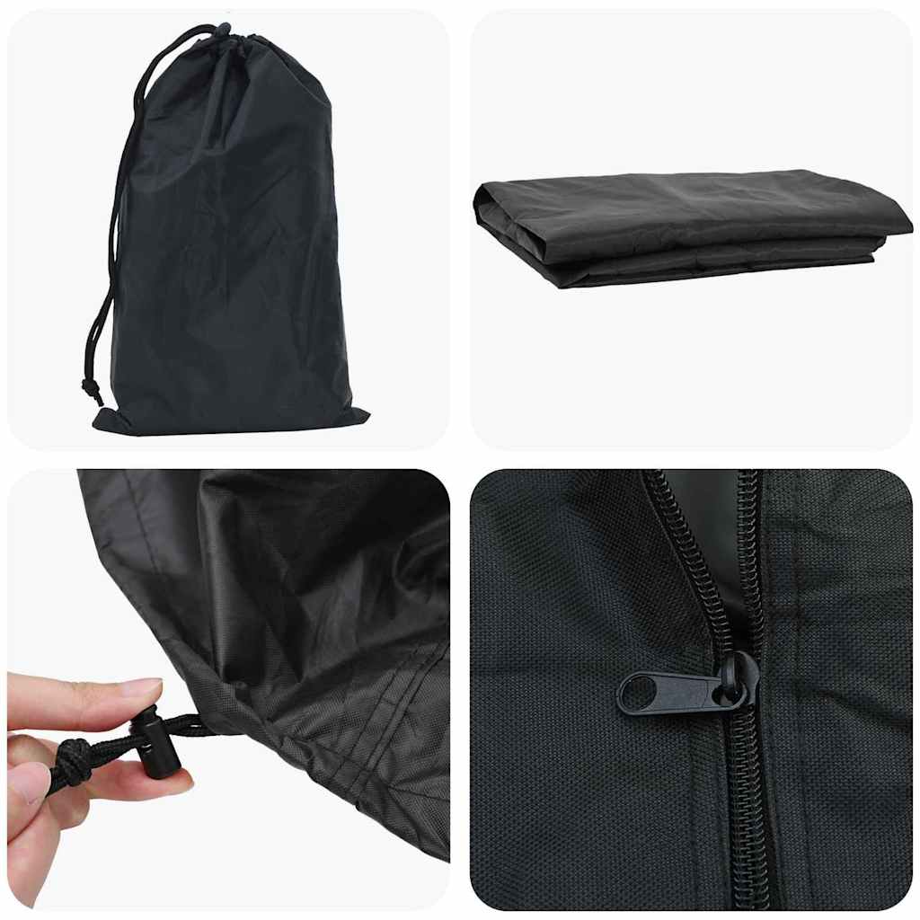 Schutzhülle für Gartenmöbel Schwarz 210D-Gewebe