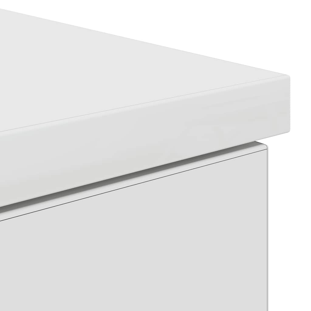 Schreibtisch Weiß 86x49x76 cm Holzwerkstoff