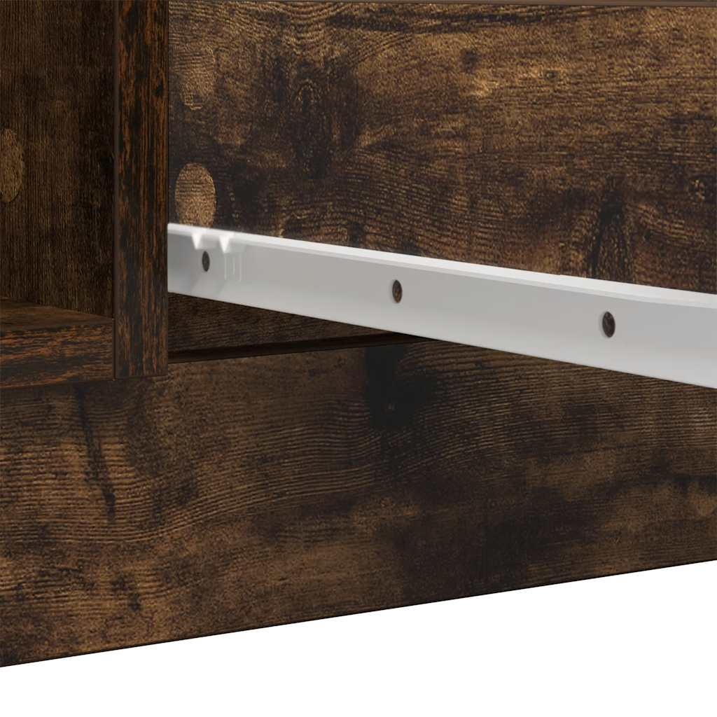 Sideboard mit Schubladen Räuchereiche 100,5x35x76 cm