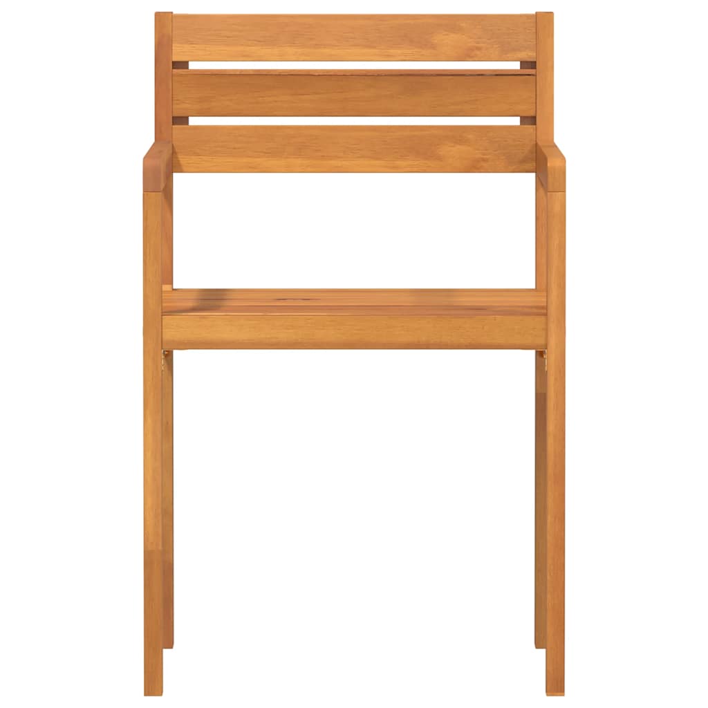 Gartenstühle 4 Stk. 50x53x80 cm Massivholz Akazie