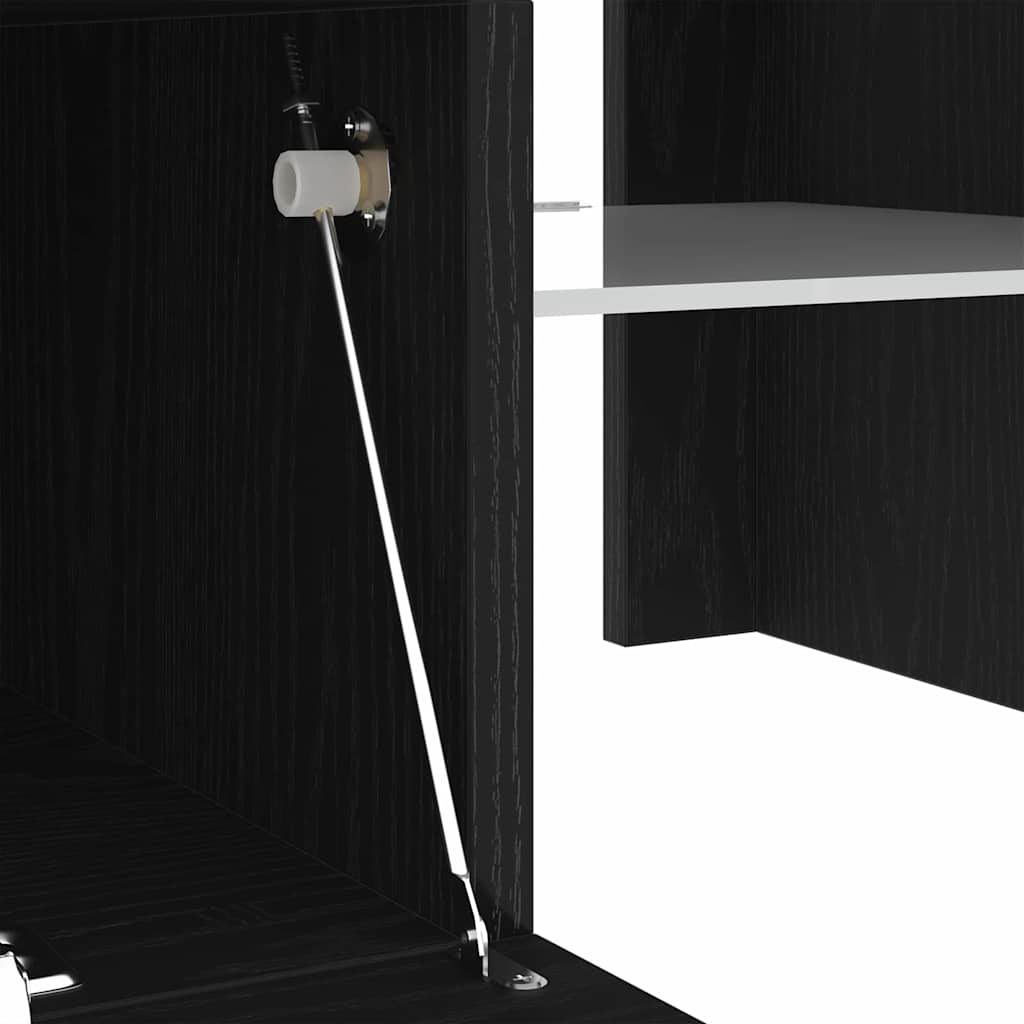 TV-Schränk Schwarz 120 x 35 x 40 cm Holzwerkstoff