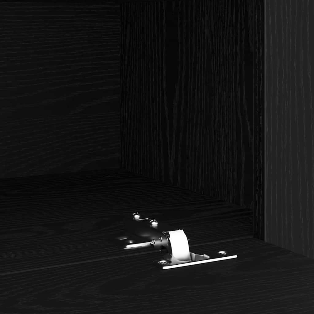 TV-Schränk Schwarz 120 x 35 x 40 cm Holzwerkstoff