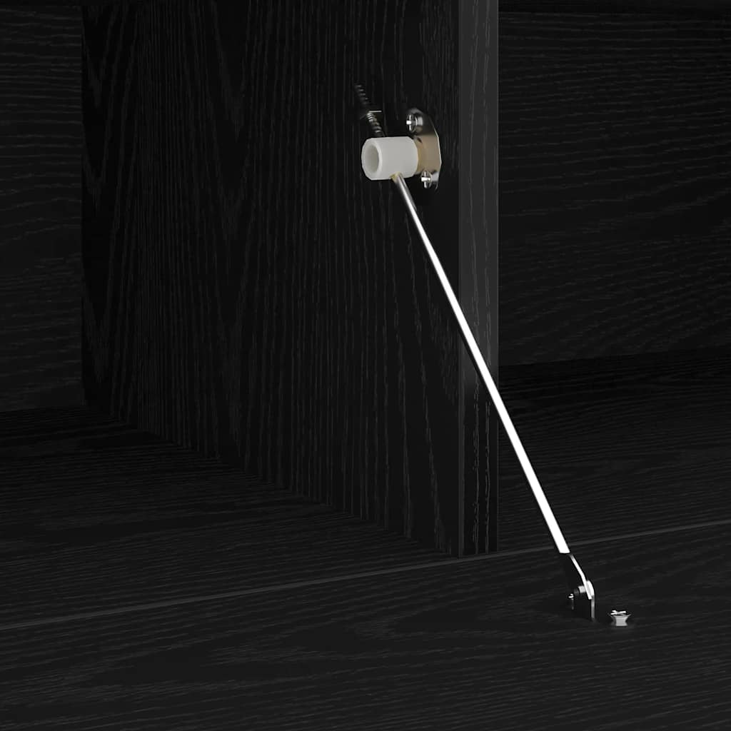 TV-Schränk Schwarz 90 x 35 x 40 cm Holzwerkstoff