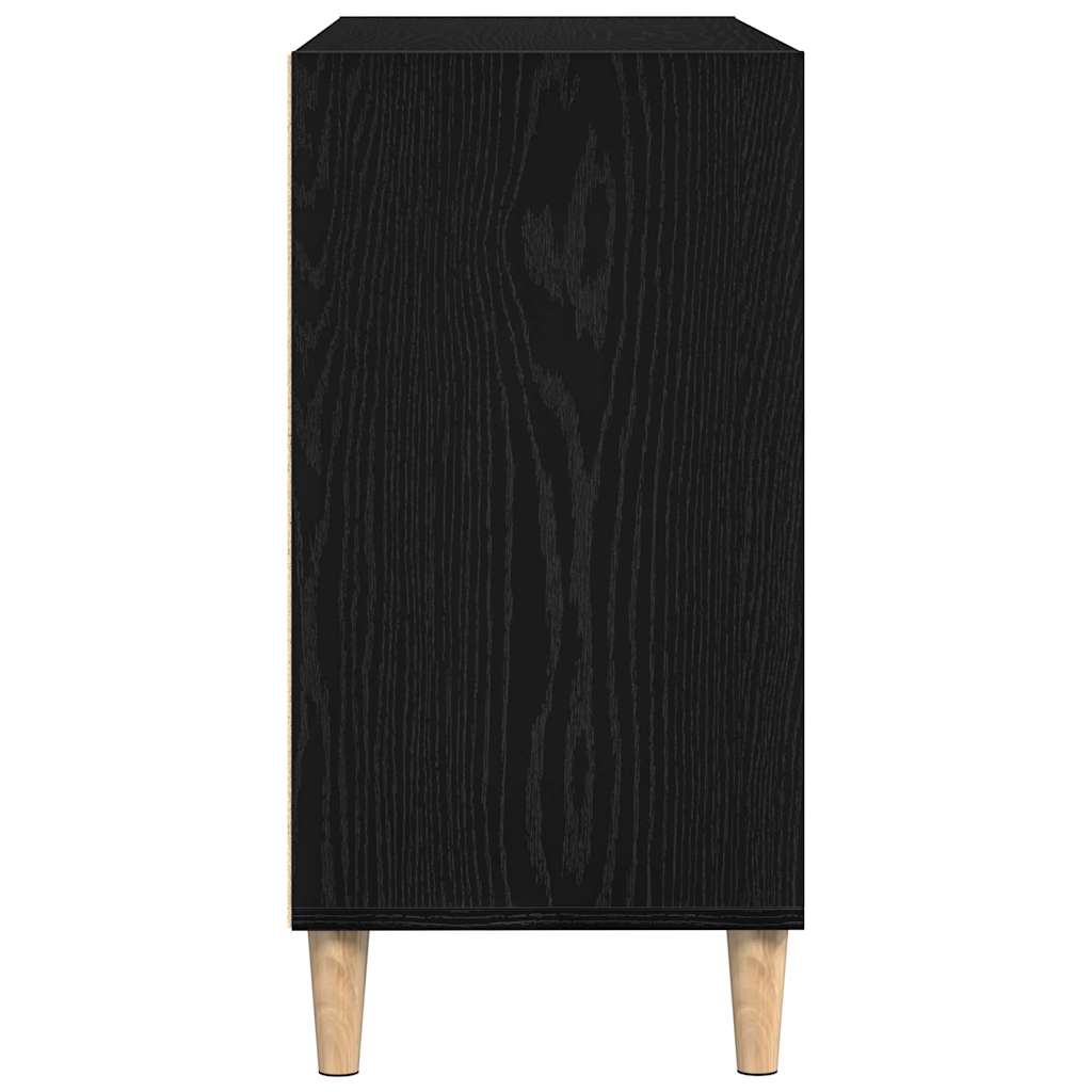 Sideboard Schwarze Eiche 103,5 x 35 x 70 cm Holzwerkstoff