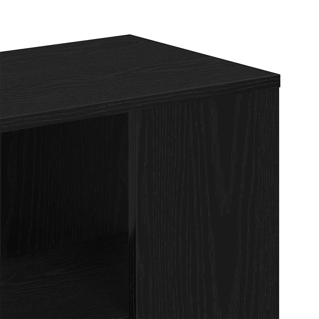 Sideboard Schwarz 60 x 30 x 50 cm Holzwerkstoff