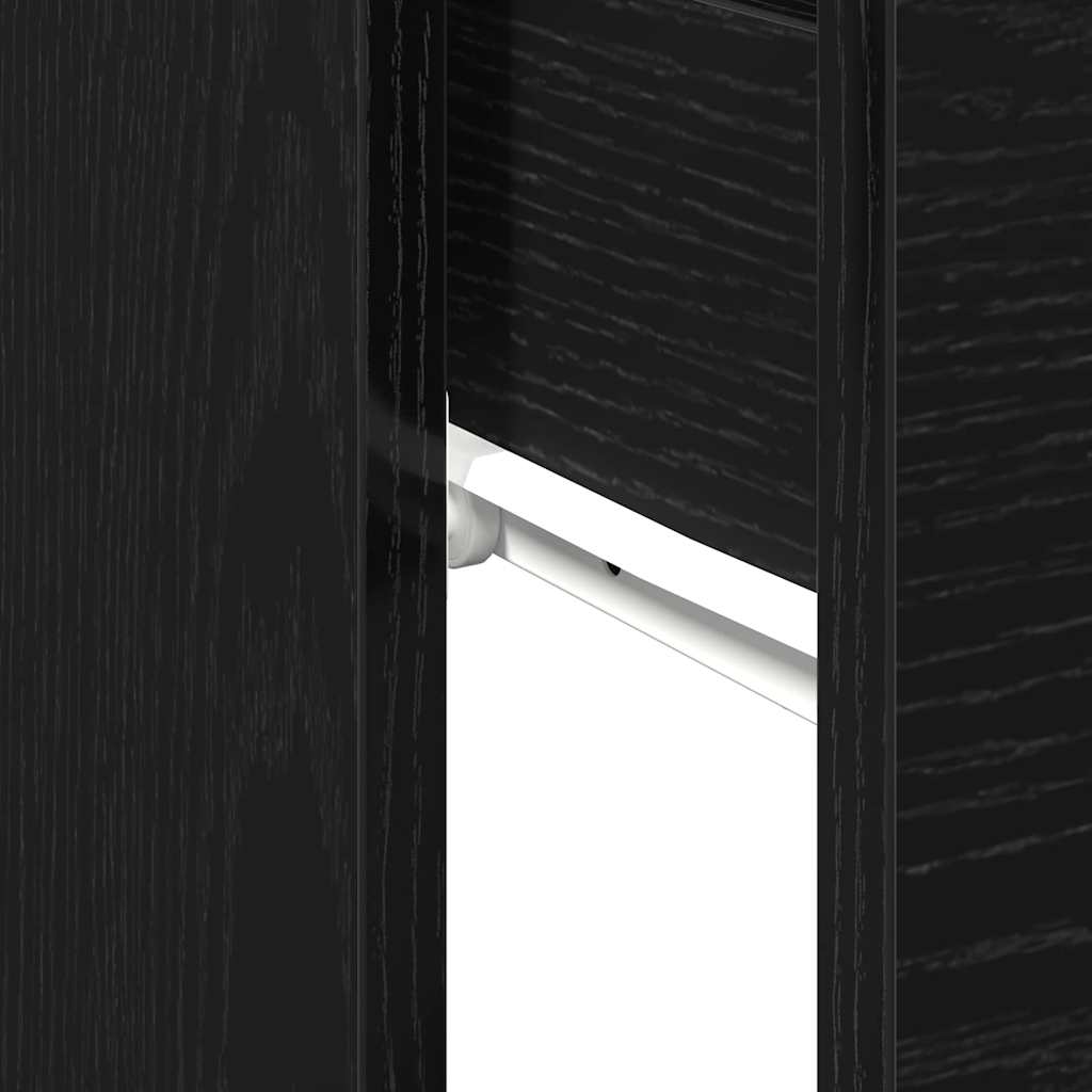 Konsolentisch Schwarze Eiche 90 x 36 x 75 cm Holzwerkstoff