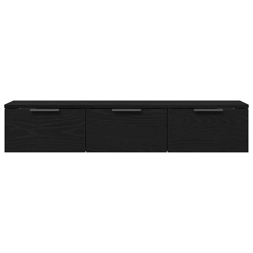 Wandschrank Schwarze Eiche 102 x 30 x 20 cm Holzwerkstoff
