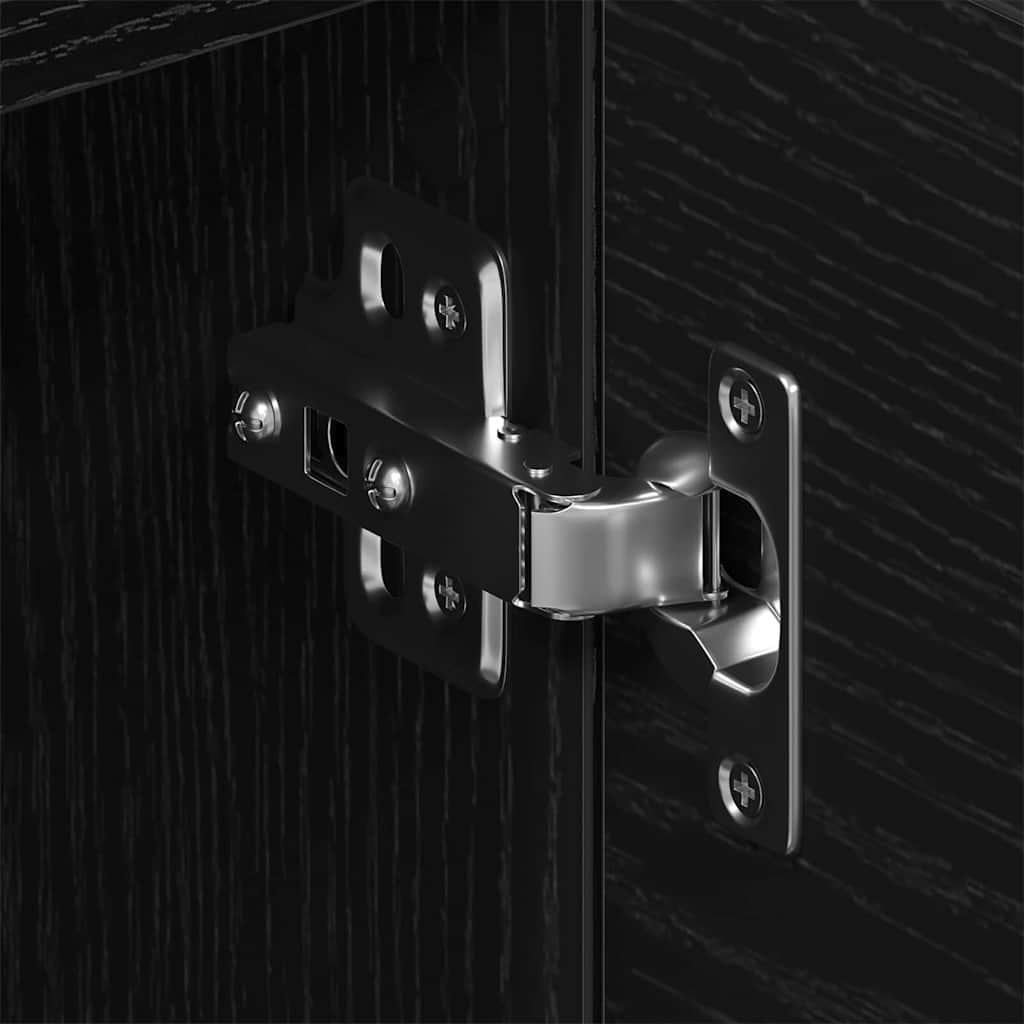 TV-Schrank Schwarze Eiche 150 x 30 x 50 cm Holzwerkstoff