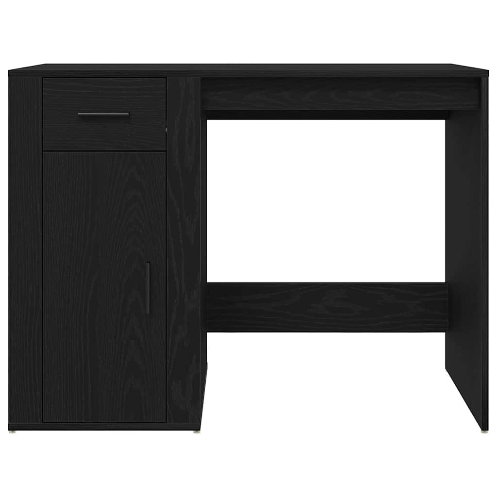 Schreibtisch Schwarze Eiche 100 x 49 x 75 cm Holzwerkstoff