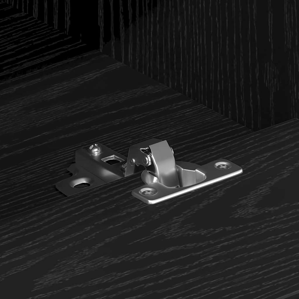 TV-Schränk Schwarze Eiche 150 x 30 x 44.5 cm Holzwerkstoff