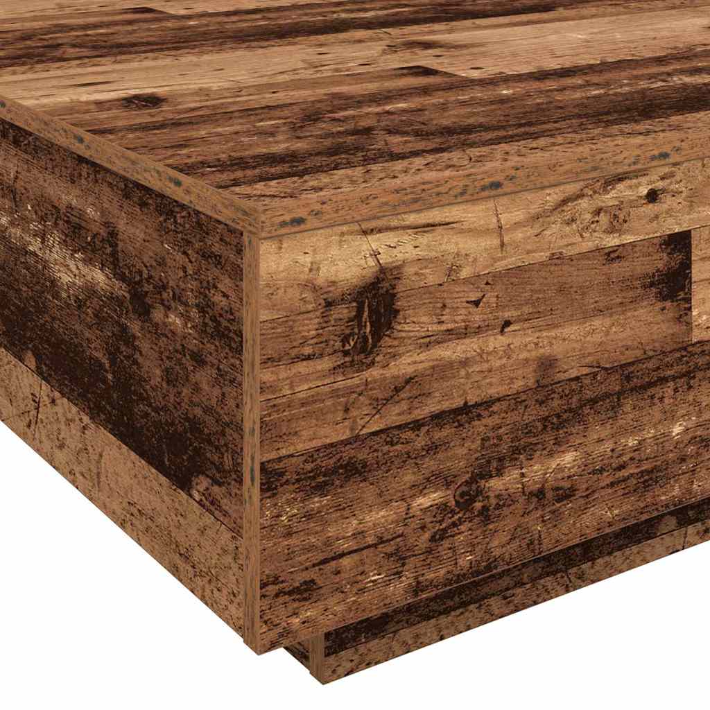 Couchtisch Altholz 55 x 55 x 31 cm Holzwerkstoff