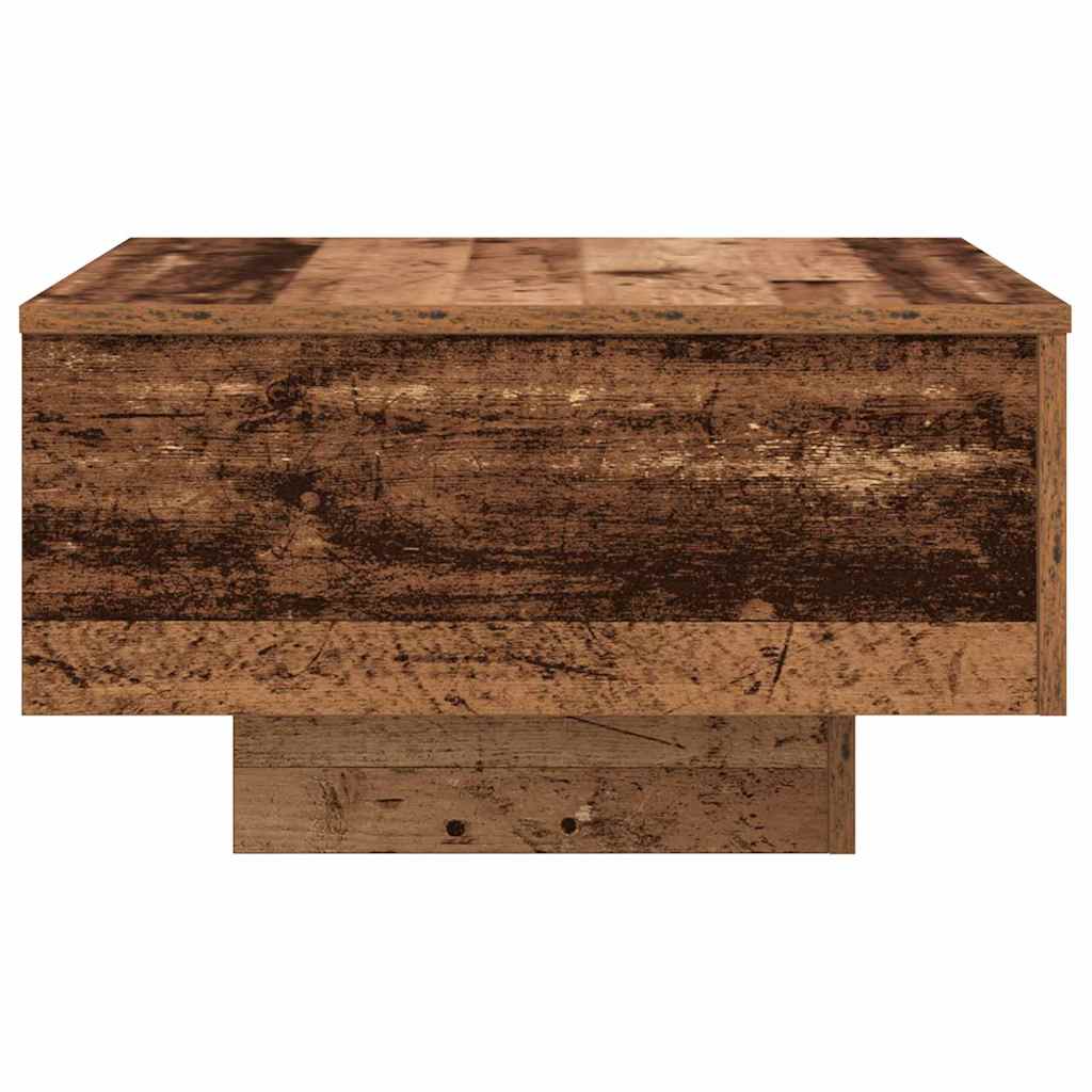 Couchtisch Altholz 55 x 55 x 31 cm Holzwerkstoff