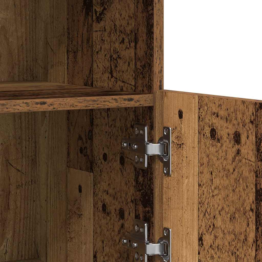 Sideboard Braun 81 x 37 x 67 cm Holzwerkstoff