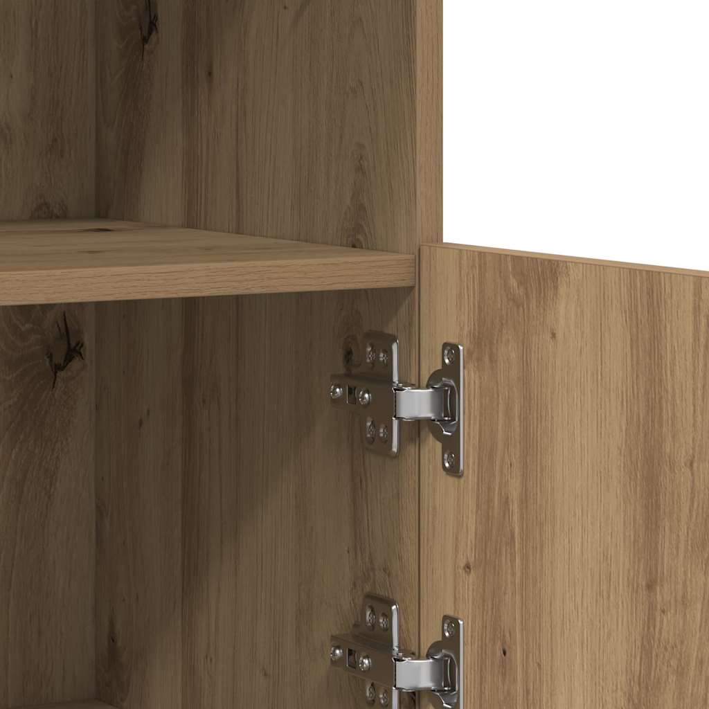 Sideboard Braun 81 x 37 x 67 cm Holzwerkstoff