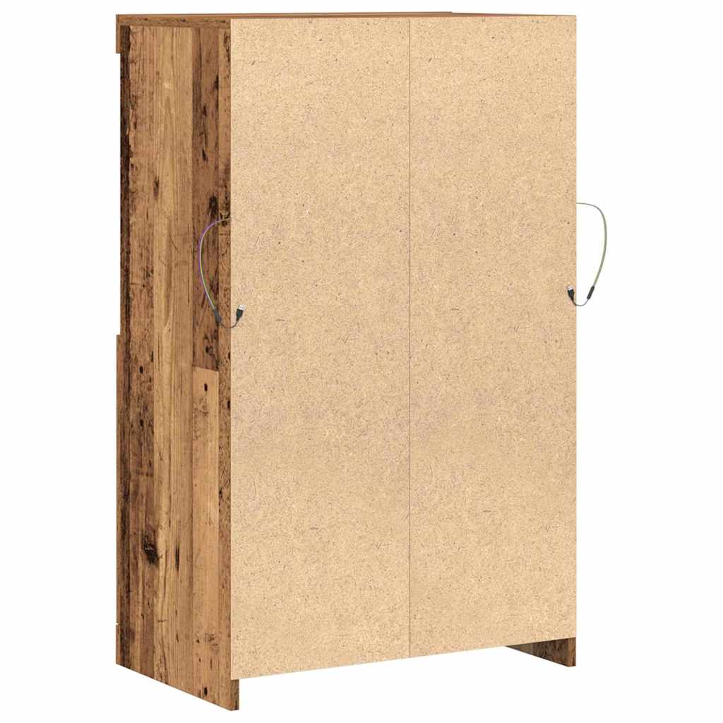 Sideboard Braun 60 x 37 x 100 cm Holzwerkstoff