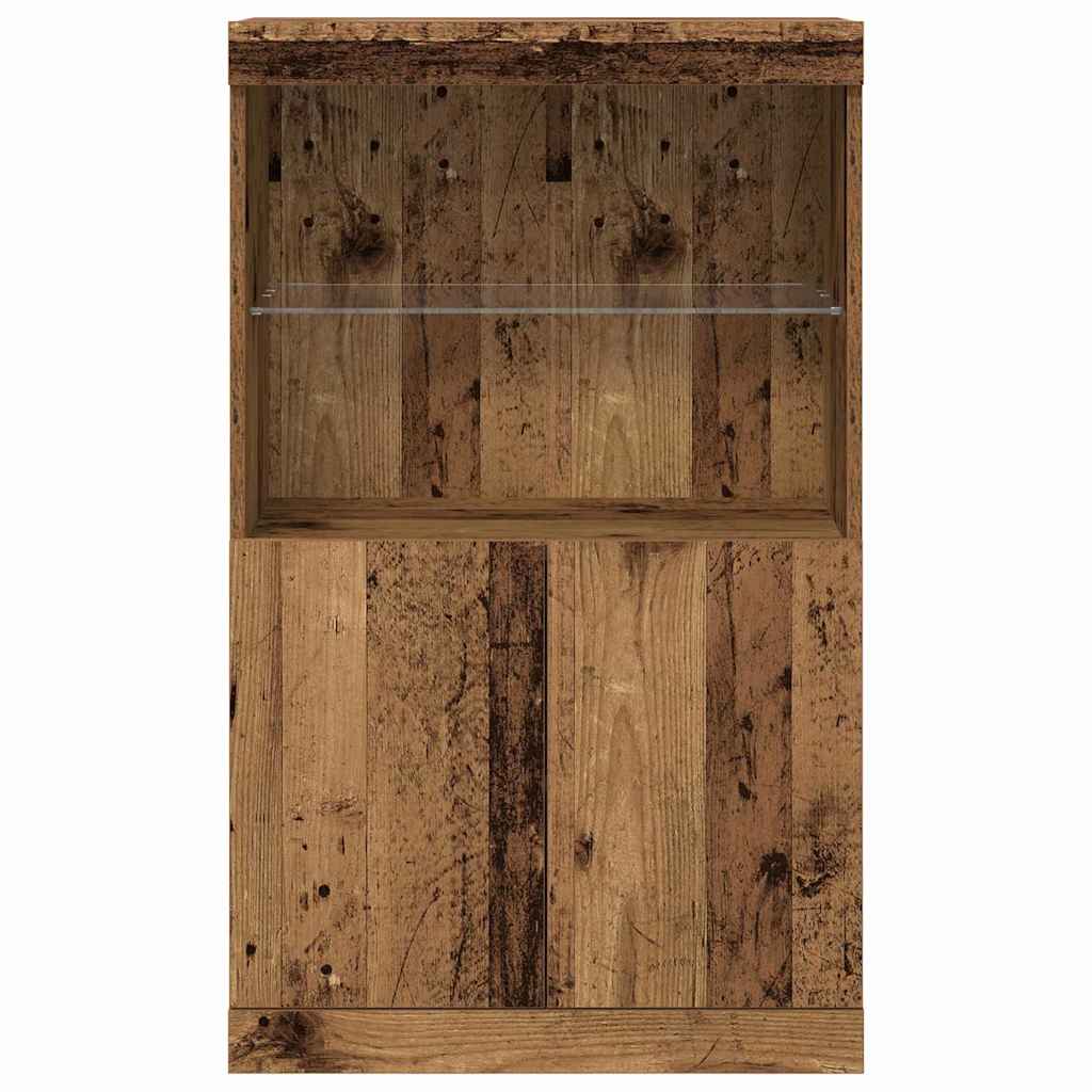 Sideboard Braun 60 x 37 x 100 cm Holzwerkstoff