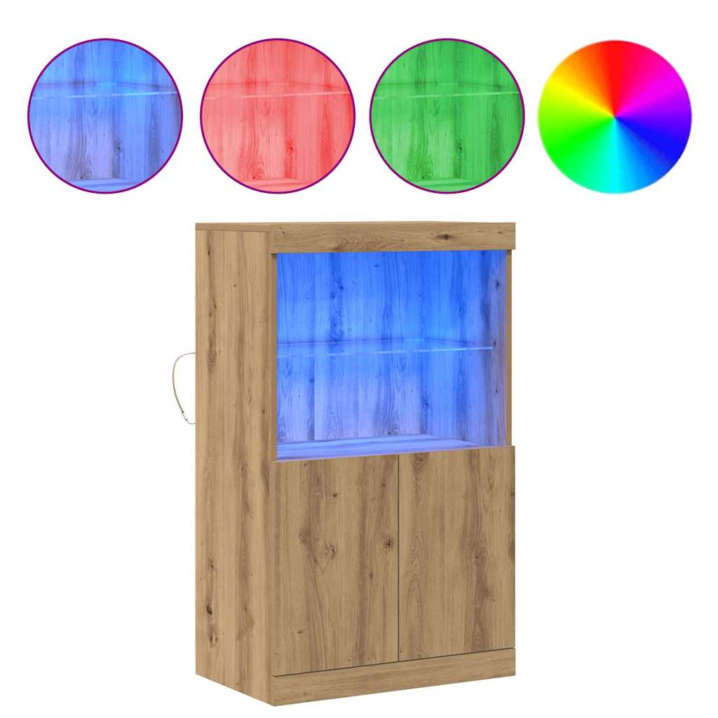 Sideboard Braun 60 x 37 x 100 cm Holzwerkstoff