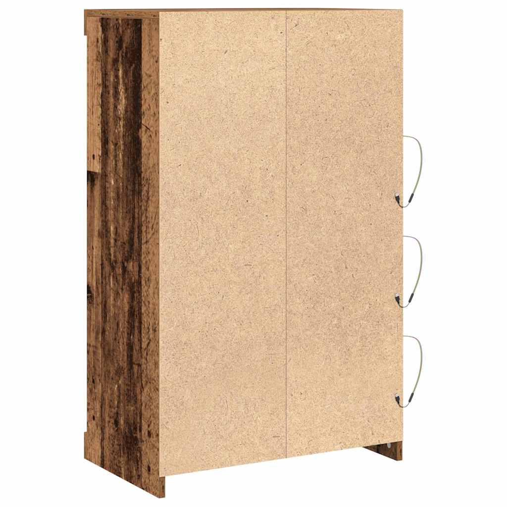 Sideboard Altholz 60,5 x 37 x 100 cm Holzwerkstoff