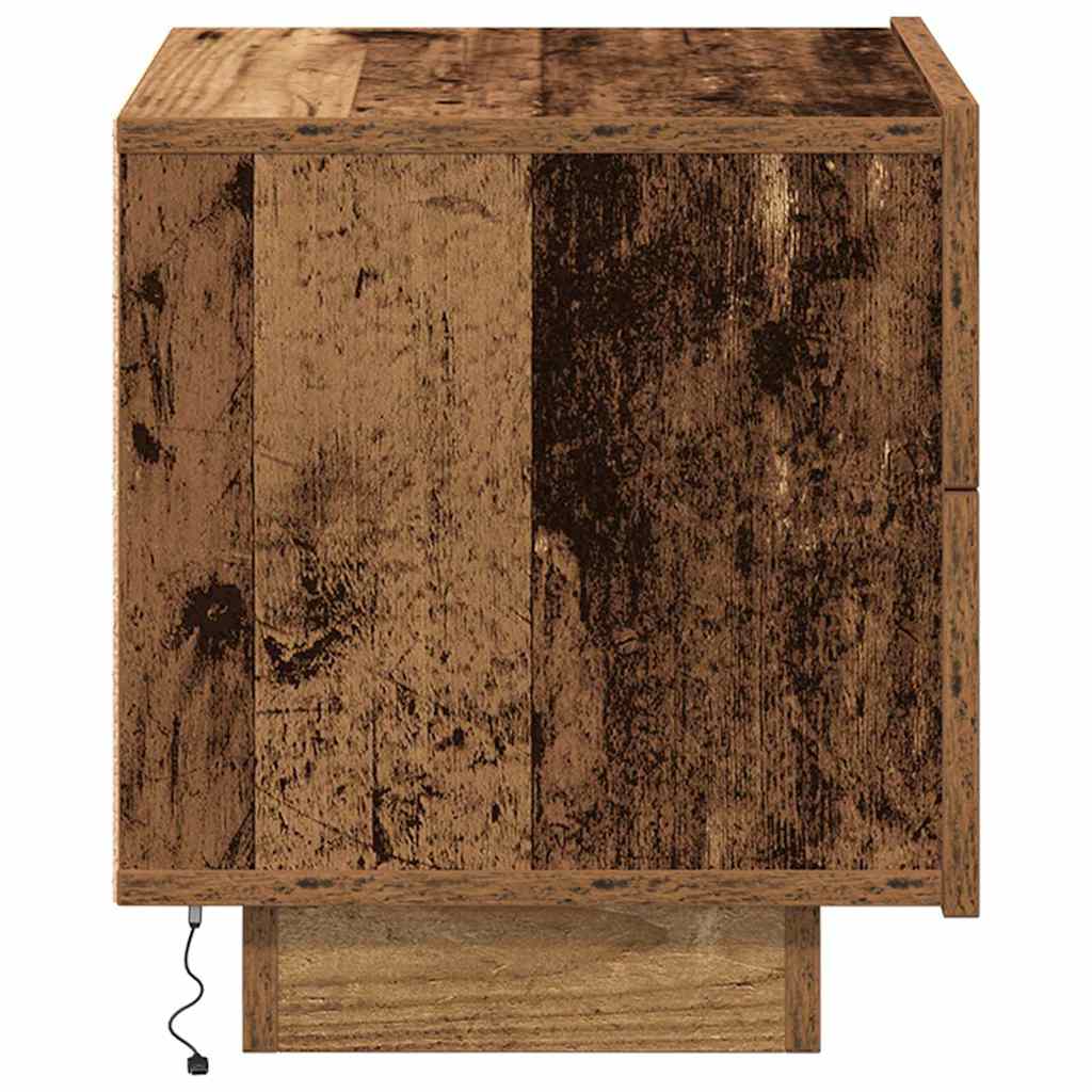 Nachttisch Altholz 70 x 36 x 40.5 cm Holzwerkstoff