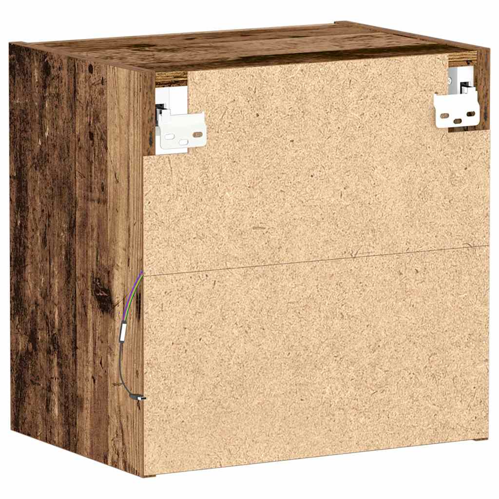 Schweberegal 2 pcs Braun 40 x 28.5 x 40 cm Holzwerkstoff