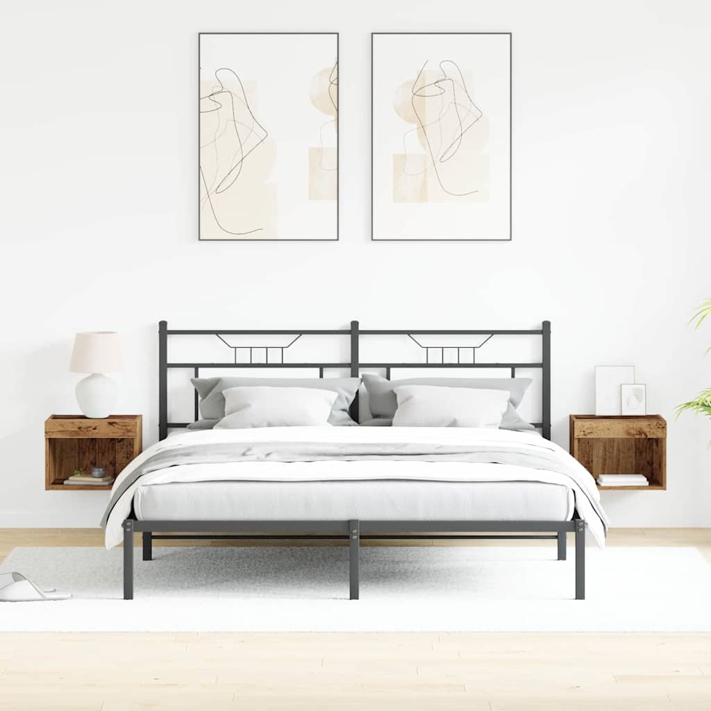 TV-Schränk 2 pcs Altholz 40 x 30 x 30 cm Holzwerkstoff