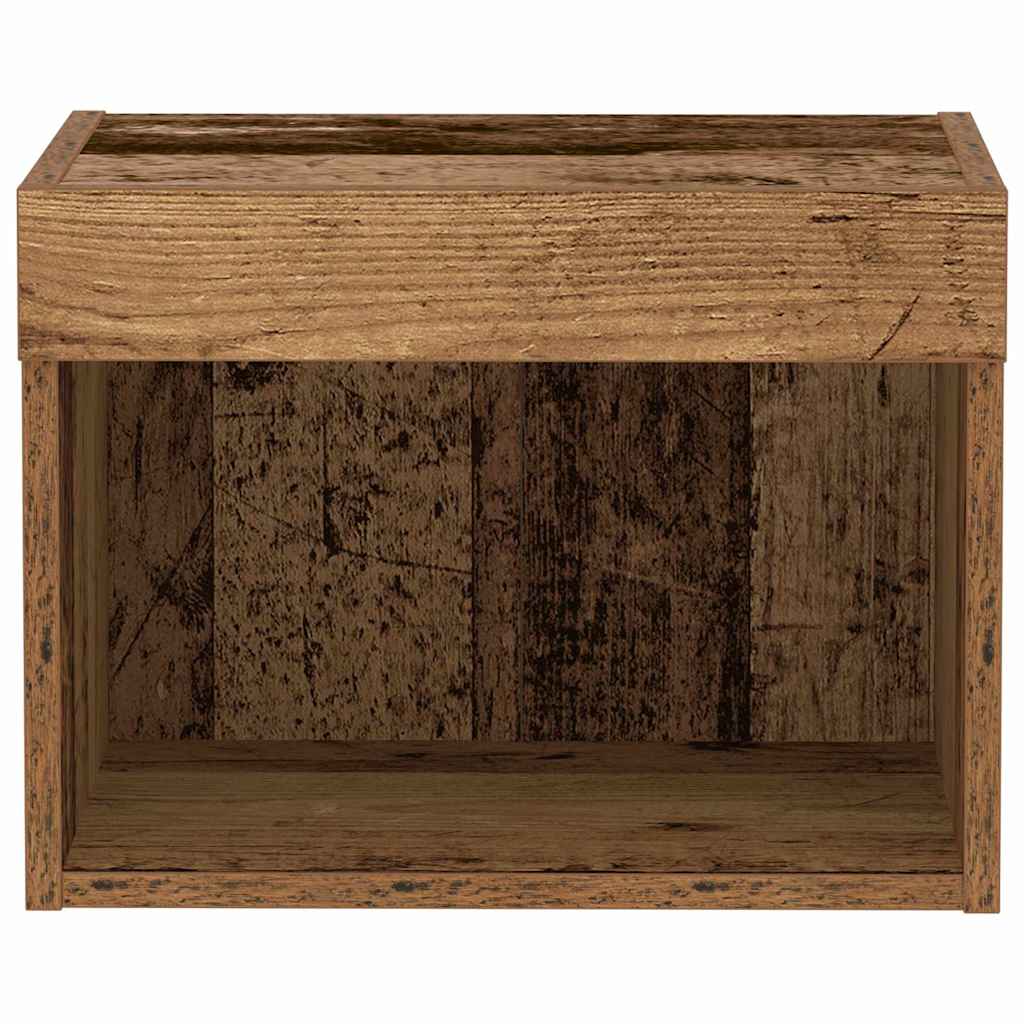 TV-Schränk 2 pcs Altholz 40 x 30 x 30 cm Holzwerkstoff