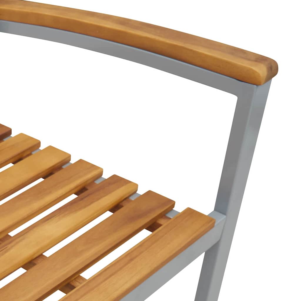 Gartenstuhl 4 pcs Braun 56 x 57 x 87cm Massivholz Akazie