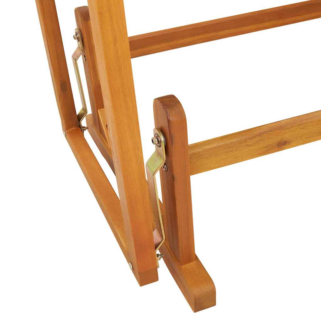 Garten Schaukeltbank Braun 110 x 59 x 97cm Massivholz Akazie