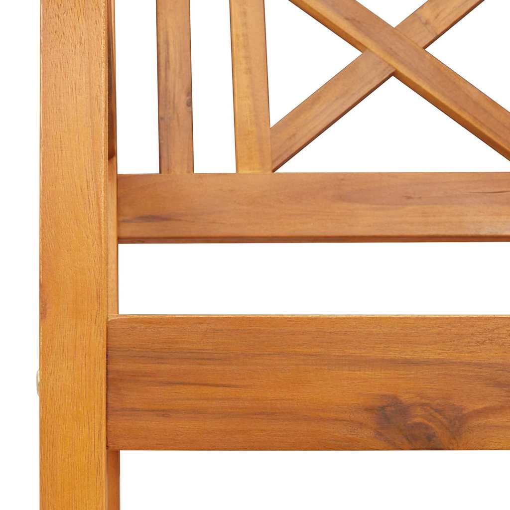 Gartenbank Braun 180 x 56 x 90 cm Massivholz Akazie