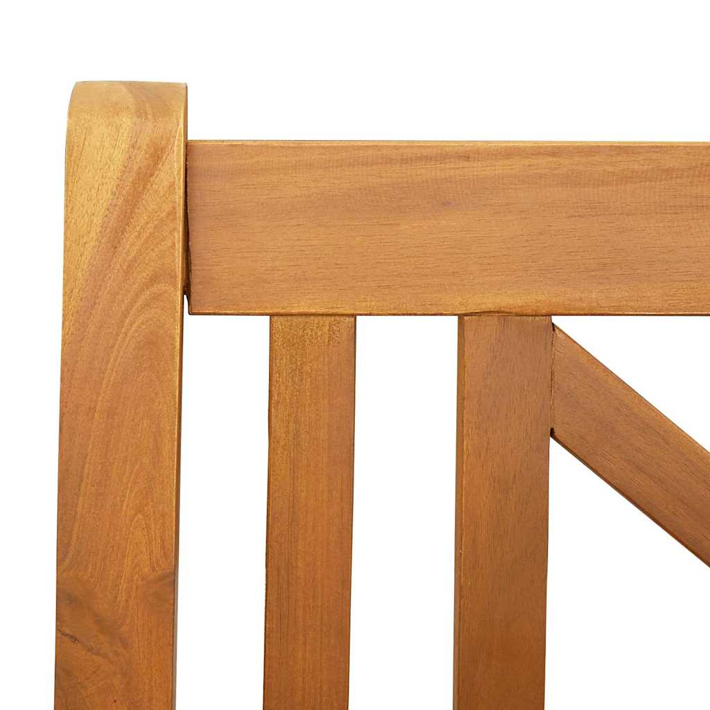 Gartenschaukelbank Braun 119 x 35 x 47 cm Massivholz Akazie