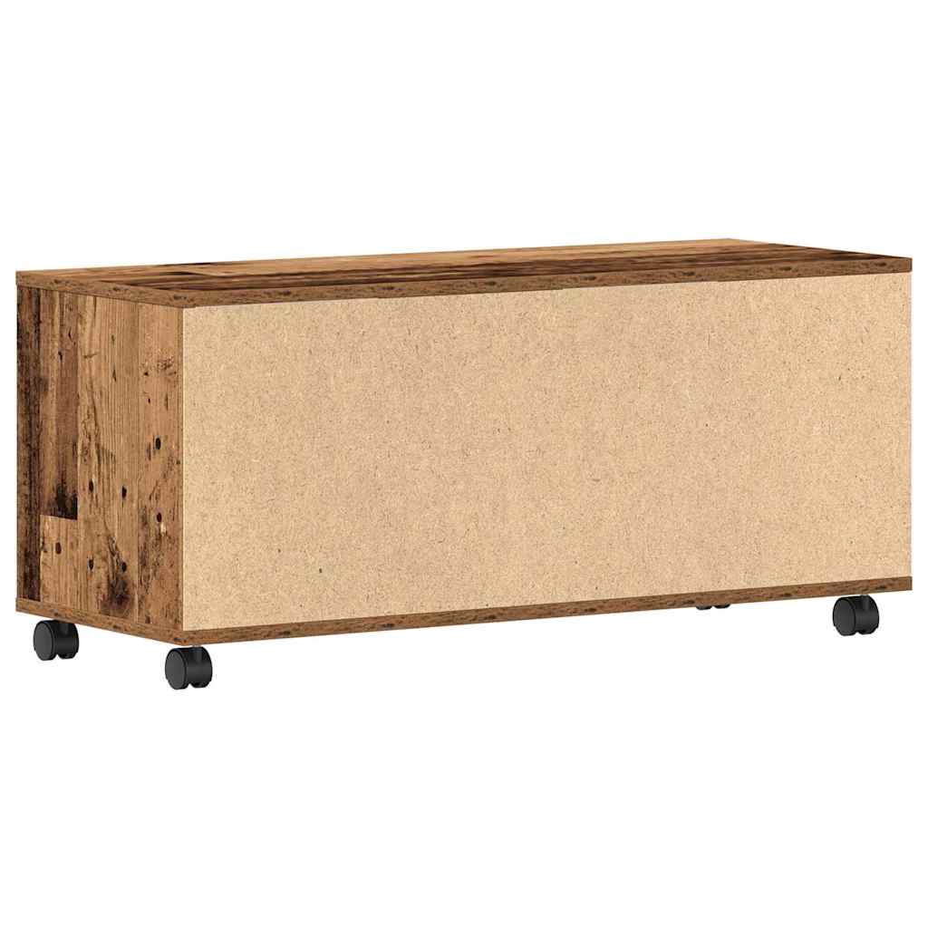 TV-Schränk Braun 90 x 35 x 35 cm Holzwerkstoff