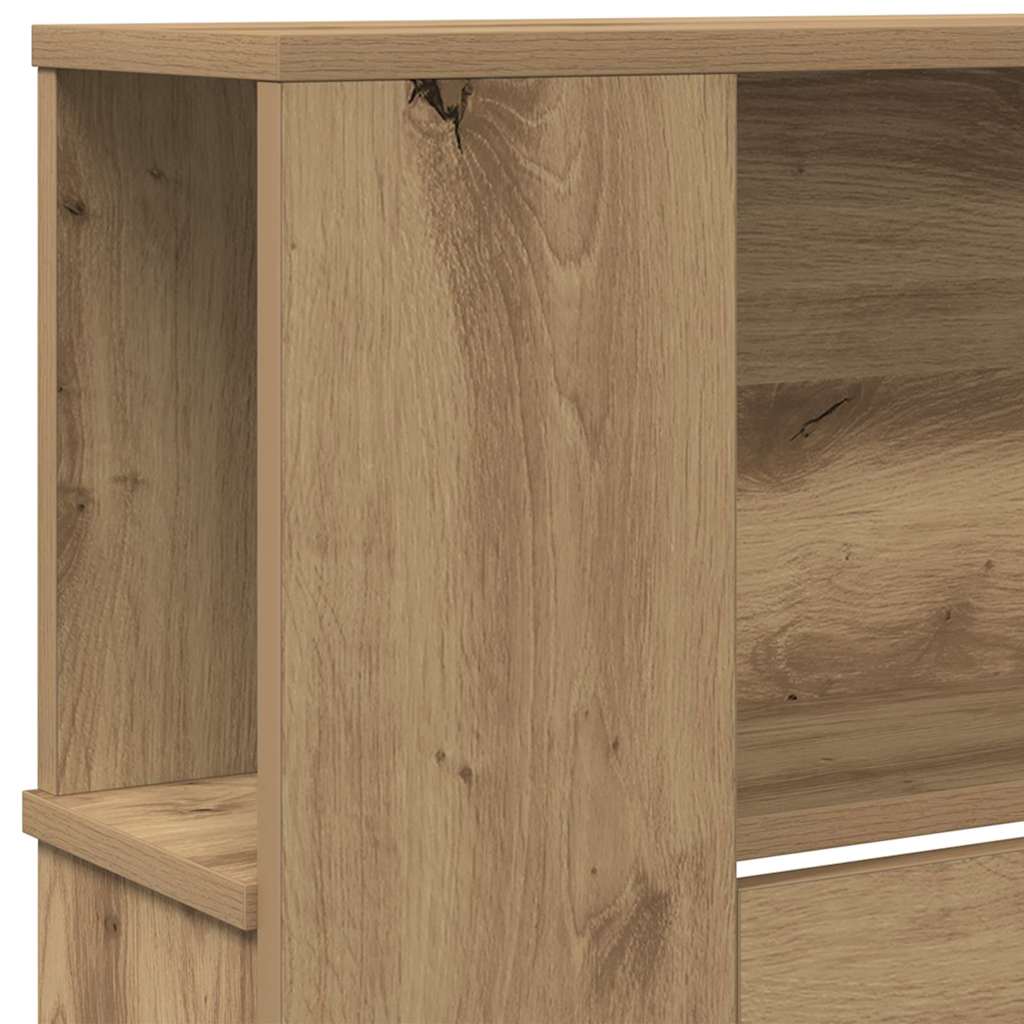 Kopfteil Schrank Artisan-Eiche 220 x 18,5 x 104,5 cm
