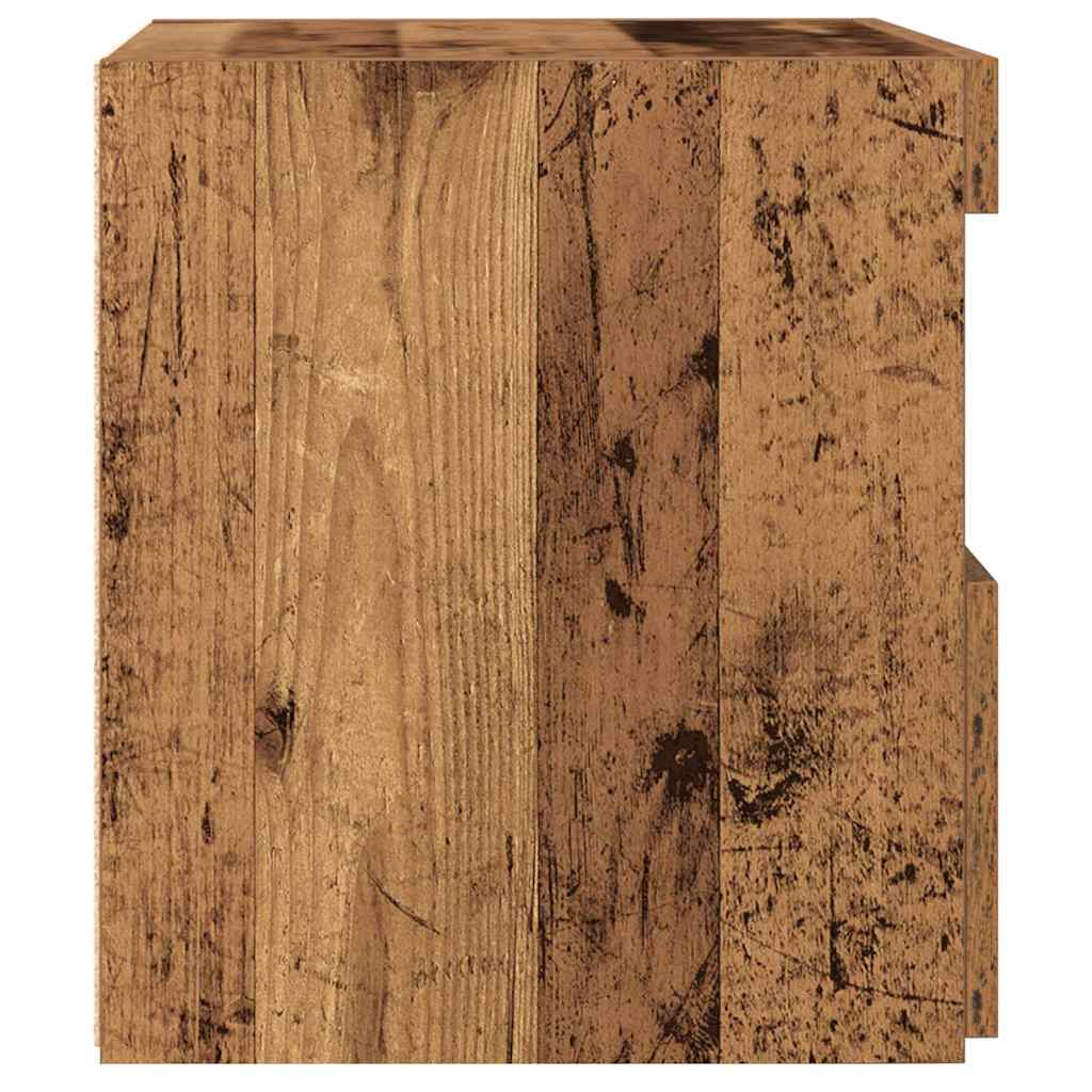 Nachtschrank Altholz 50 x 40 x 45 cm Holzwerkstoff