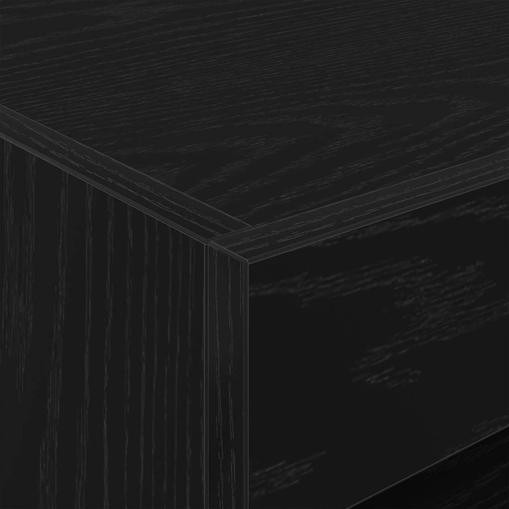 Nachtschrank Schwarze Eiche 50 x 40 x 45 cm Holzwerkstoff