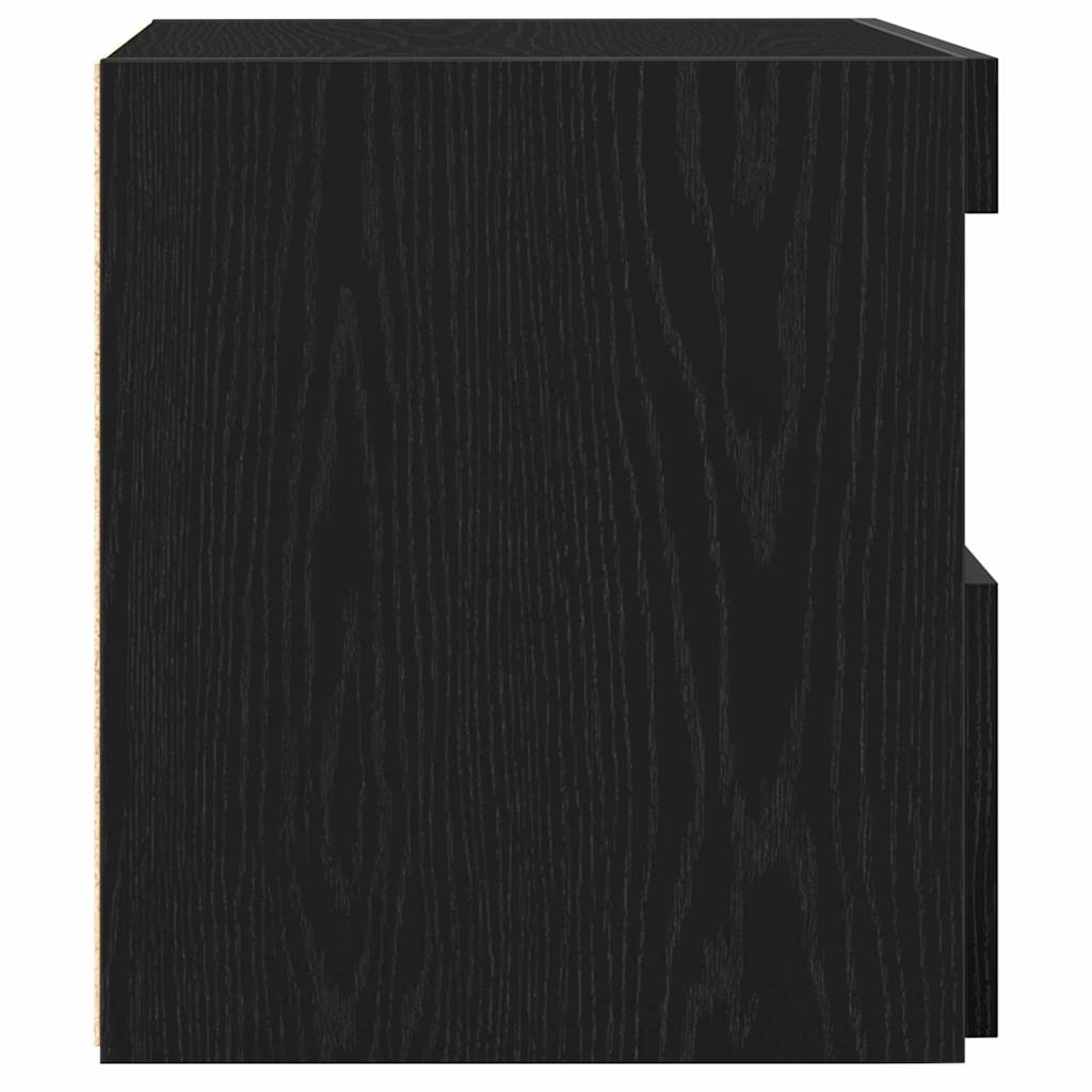 Nachtschrank 2 pcs Schwarze Eiche 50 x 40 x 45 cm Holzwerkstoff